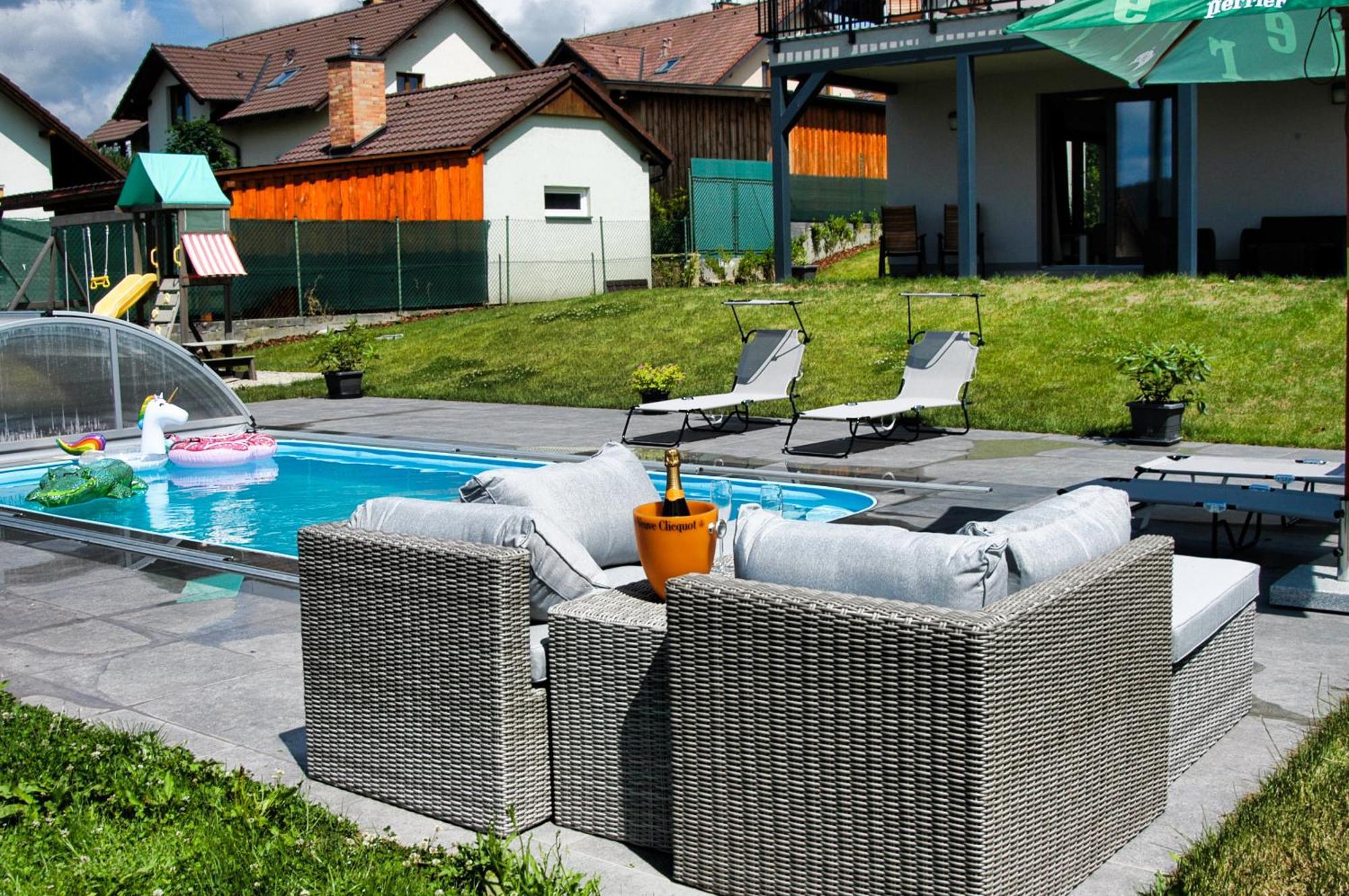 Apartmanove Domy Lipno 1 Frymburk Eksteriør bilde